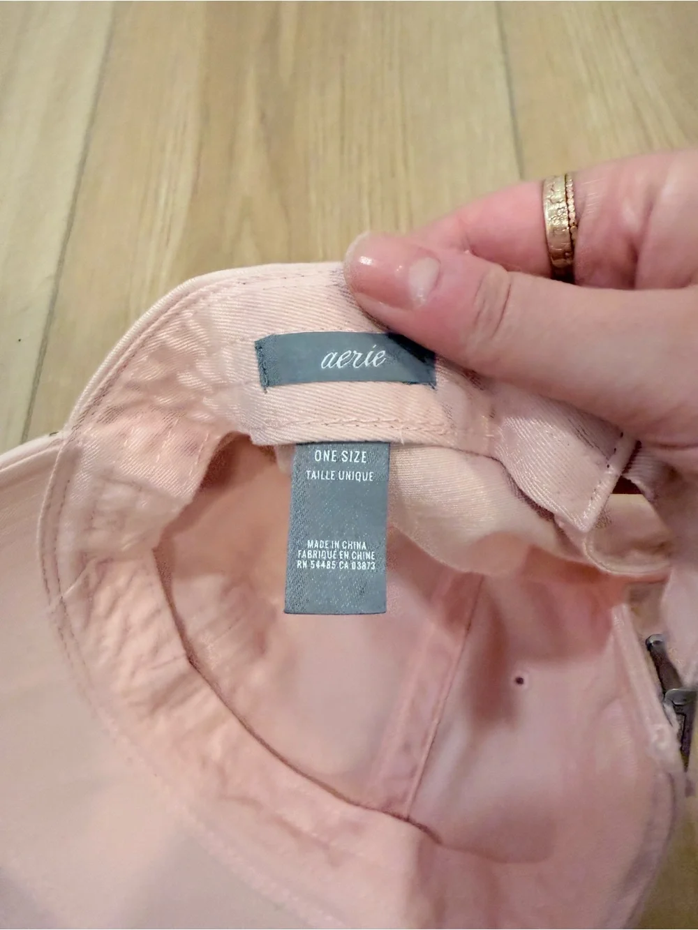 aerie Light Pink Baseball Cap